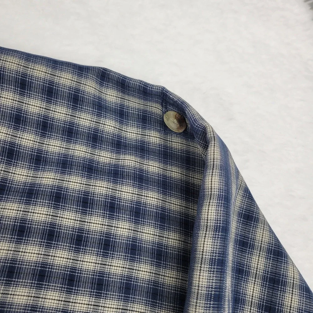 The‎ North Face Button Up Hiking Shirt Mens XXL 2XL Worn Distressed Stained